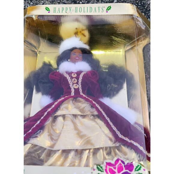 1996 Holiday Barbie Special Edition African American Mattel #15647 NEW IN BOX - Picture 6 of 8